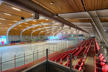 view of hockey rink
