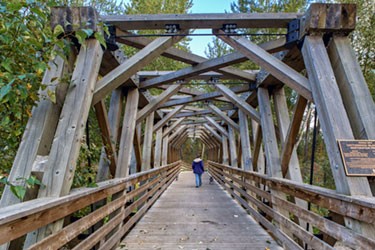 wood bridge